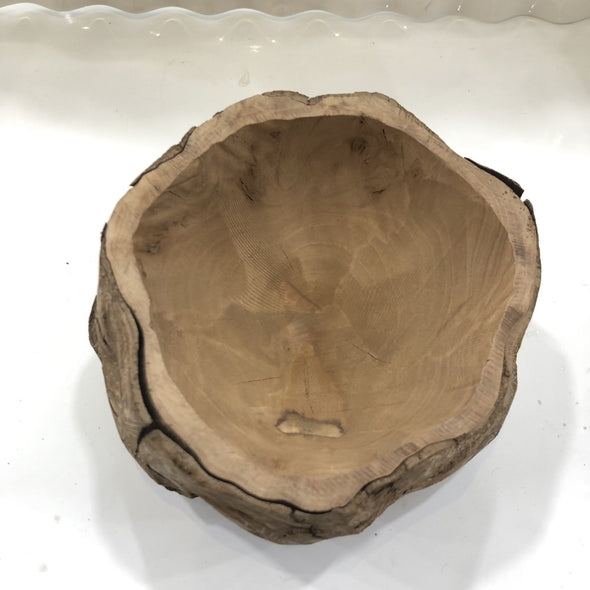 NR - Wooden Vase/Bowl (Vase/bol en bois)
