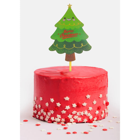 Christmas Cake Topper (Décor de gâteau de Noël)