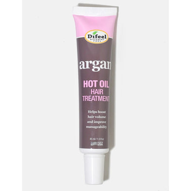 Difeel - Hot Oil Hair Treatment, Argan (Traitement capillaire à l'huile chaude, Argan)