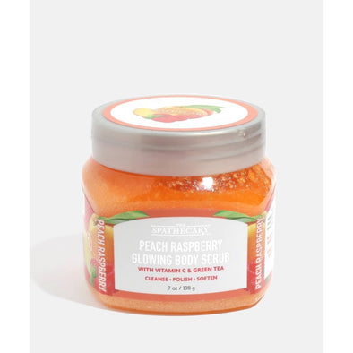 The Spathecary - Peach Raspberry Glowing Body Scrub (Gommage au sucre à la barbe à papa)