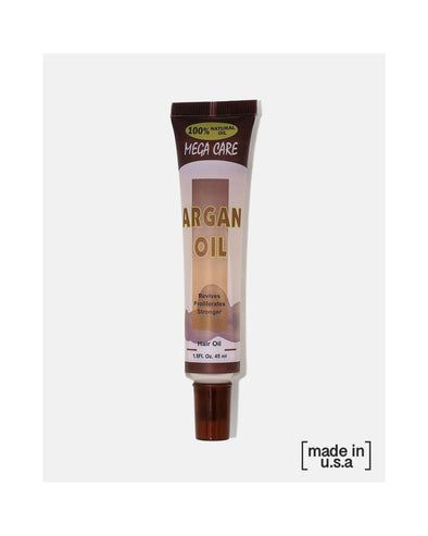Difeel - Mega Care, Oil Hair Treatment, Argan Oil (Huile de soin pour les cheveux, huile d'argan)