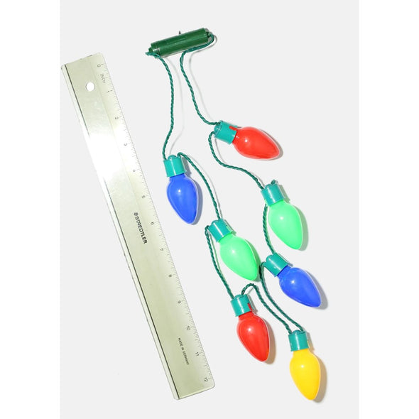 Christmas Lights Necklace (Collier de lumières de Noël)