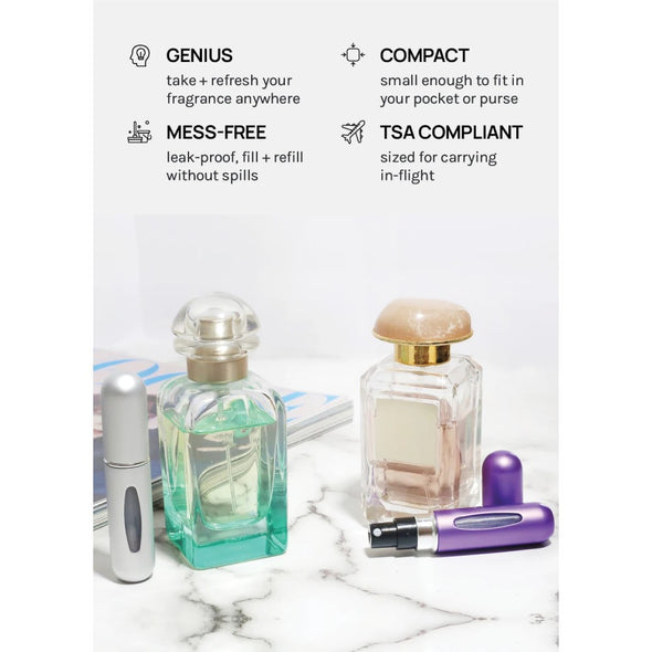 OK - Refillable Perfume Atomizer (Atomiseur de parfum réutilisable)