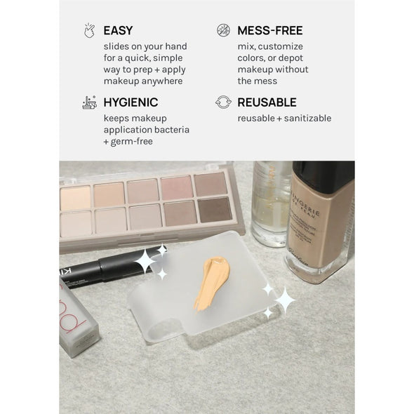 AOA - Acrylic Makeup Hand Palette (Palette de maquillage à main en acrylique)