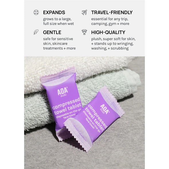 AOA - Compressed Towel Tablets (Comprimés d'essui-tout)