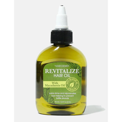Hair Chemist - Revitalize Hair Oil, With Macadamia Oil (Huile revitalisante, avec l'huile de macadémie)