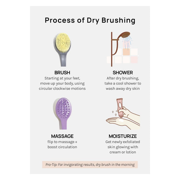 AOA - Body Dry Brush (Brosse sèche pour le corps)