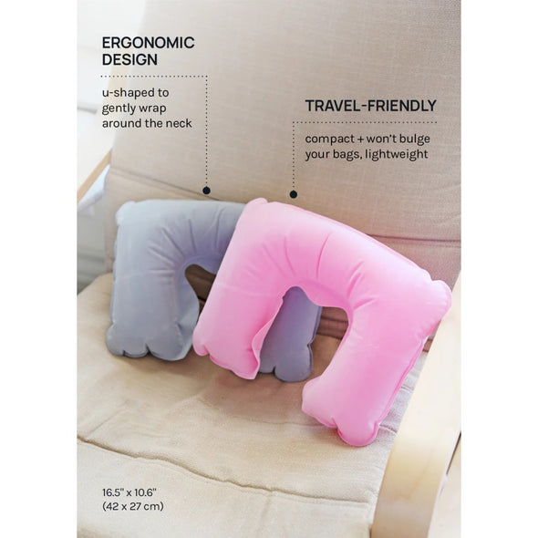 OKI - Inflatable Travel Pillow (Oreiller de voyage gonflable)