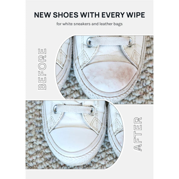 OKI - White Sneaker Cleaning Wipes (Lingettes nettoyantes pour baskets blanches)