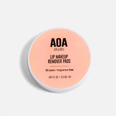 AOA - Lip Makeup Remover Pads (Tampons démaquillants pour les lèvres)