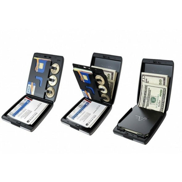 Tru Virtu - High-Tech Wallets, Money & Card Wallet, Taupe Rock (Portefeuille pour cartes et argent)