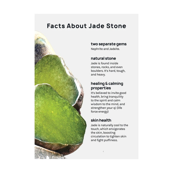 A+ - Jade Stone Gua Sha Tool (Outil Gua Sha en pierre de jade )