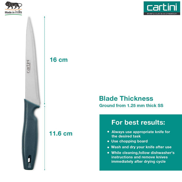 Godrej- Fine Dicing Knife, 276 mm (Couteau à découper fin, 276 mm)
