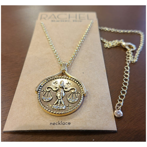 Rachel Roy - Libra, Zodiac Sign Necklace (Balance, collier de signe du zodiaque)