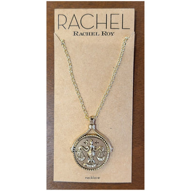 Rachel Roy - Libra, Zodiac Sign Necklace (Balance, collier de signe du zodiaque)