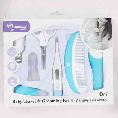 Momeasy - Baby Grooming kit, 7 Essentials (Kit de toilettage pour bébé, 7 essentiels)