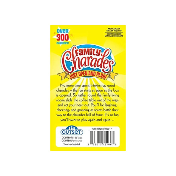 Outset Media - Family Charades Card Game