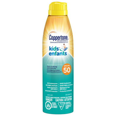 Coppertone - Kids Spray Sunscreen SPF 50 (Ecran solaire en vaporisateur FPS50)