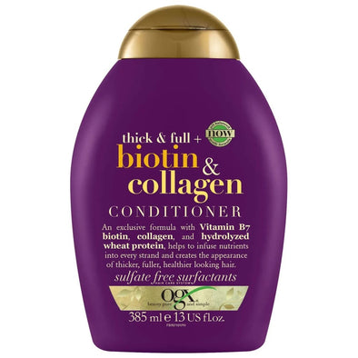OGX - Thick & Full+ Biotin & Collagen Conditioner (Revitalisant à la biotine et au collagène)