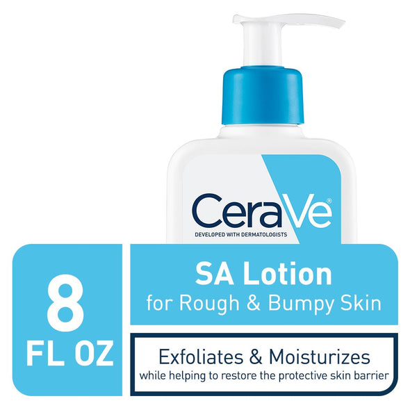 CeraVe - SA Lotion for Rough & Bumpy Skin, 8oz (Lotion SA pour la peau rugueuse et bosselée)