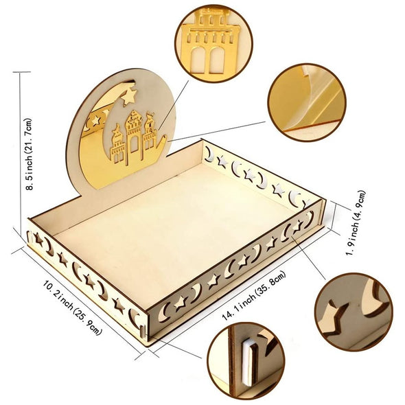 DIY - Mosque & Moon Tray (Plateau mosquée et lune)