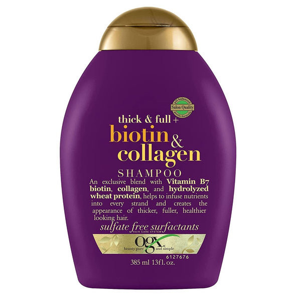 OGX - Thick & Full+ Biotin & Collagen Shampoo (Shampooing à la biotine et au collagène)
