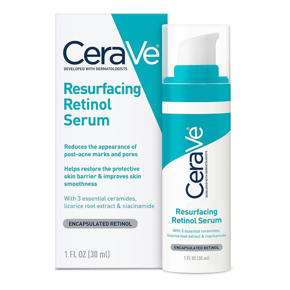 CeraVe - Resurfacing Retinol Serum, 1oz (Sérum rétinol resurfaçant)