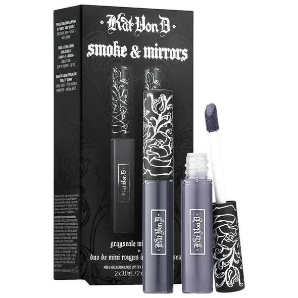 KVD - Mini Smoke & Mirrors, Grayscale Mini Lip Everlasting Liquid Lip Duo