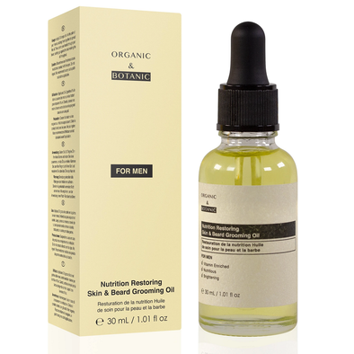 Dr Botanicals - Nutrition Restoring Skin & Beard Grooming Oil 30ml (Huile de soin de la peau et de la barbe pour une nutrition réparatrice)