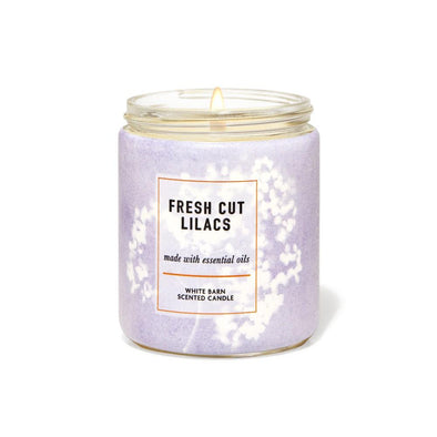 Single Wick Candle (Bougie à mèche unique) - Fresh Cut Lilacs