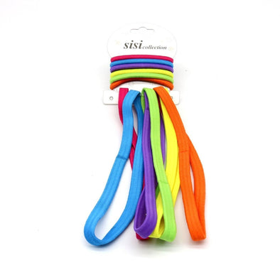Sisi - Assortment thick elastic head band and hair band (Assortiment d'élastiques épais pour la tête et les cheveux)