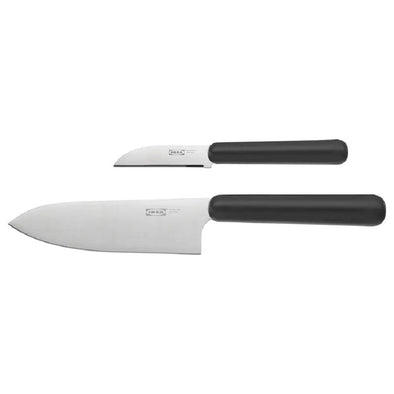 SMÅBIT Couteau et épluche-légumes, noir, blanc - IKEA