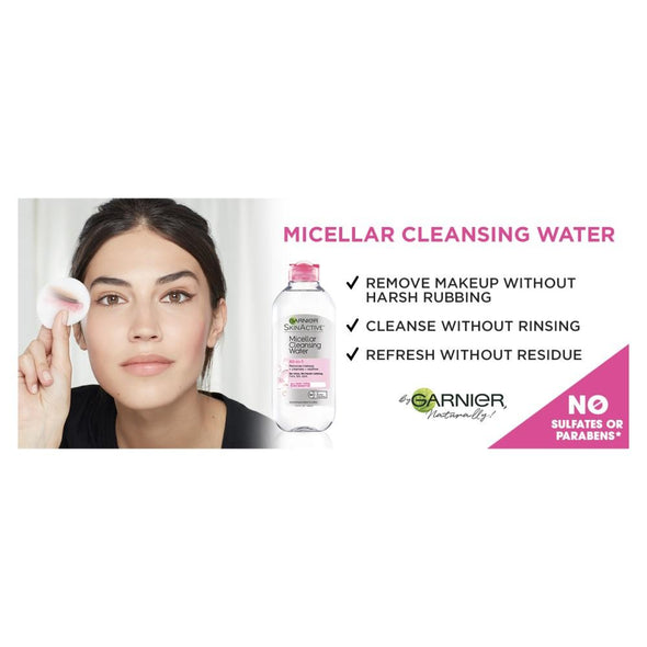 Garnier - SkinActive, Micellar Cleansing Water, Value Size 700 mL (Eau micellaire nettoyante)