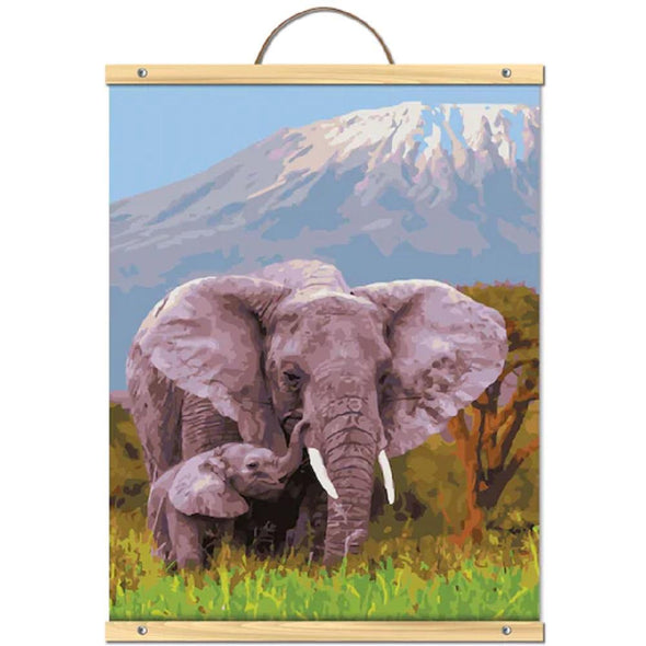 Artist's Loft Necessities - Elephants Paint-by-Number Kit (Kit de peinture par numéro, Eléphants)