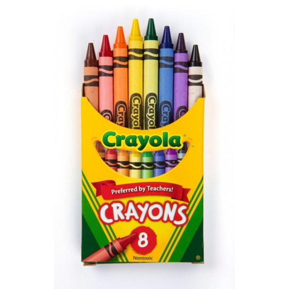 Crayola - Classic Crayons, 8 Count (Boîte de 8 crayons de cire)