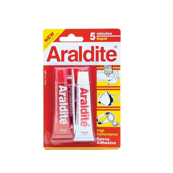 Araldite - Glue, Fast-setting epoxy adhesive (Colle, Adhésif époxy à prise rapide)