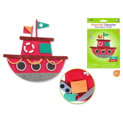 Krafty Kids - Kit DIY Foam Fun Character, Boat