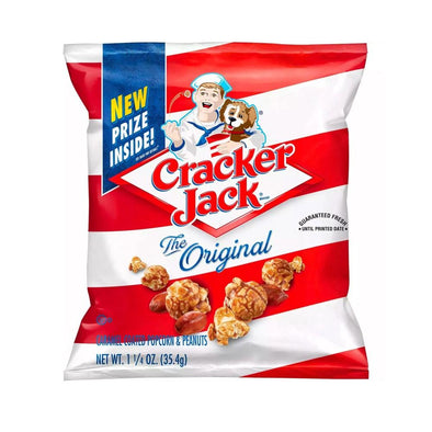 Cracker Jack - Caramel coated popcorn and peanuts