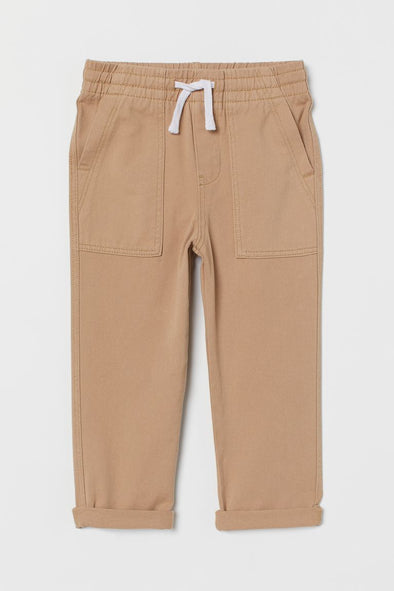 H&M - Cotton Twill Pull-on Pants