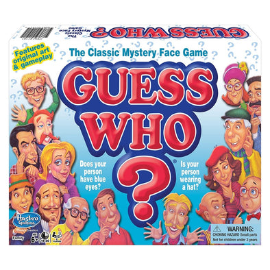 Hasbro - Guess who? The Classic Mystery Face Game