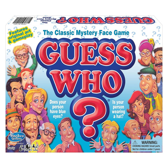 Hasbro - Guess who? The Classic Mystery Face Game