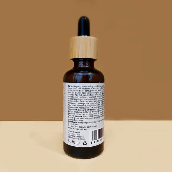 Ganopur - Moringa Oil, 100% Pure and Natural (Huile de moringa, 100% pure et naturelle)