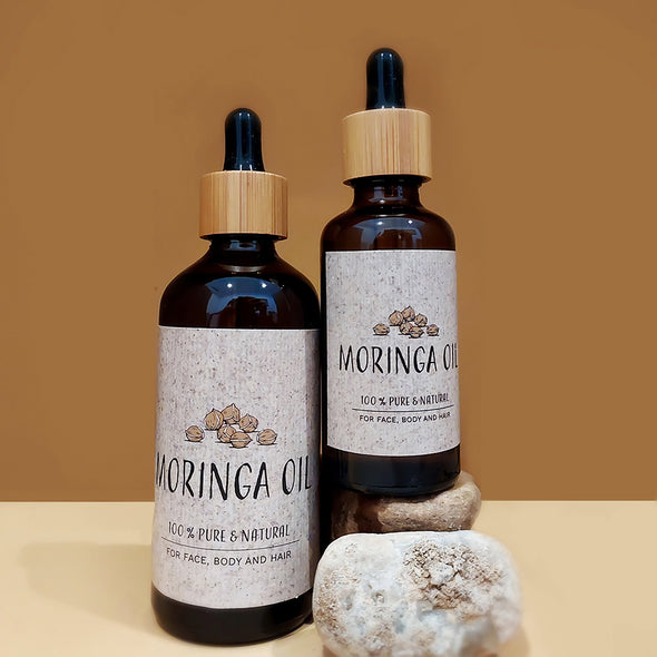 Ganopur - Moringa Oil, 100% Pure and Natural (Huile de moringa, 100% pure et naturelle)