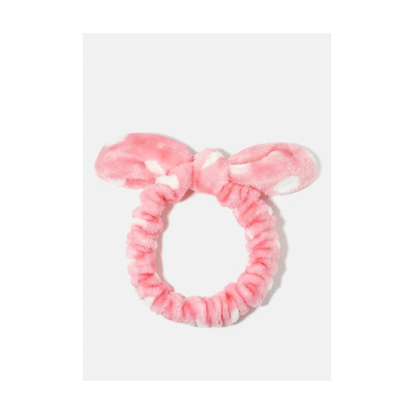 AOA - Bow Fuzzy Headband (Bandeau duveteux avec nœud)