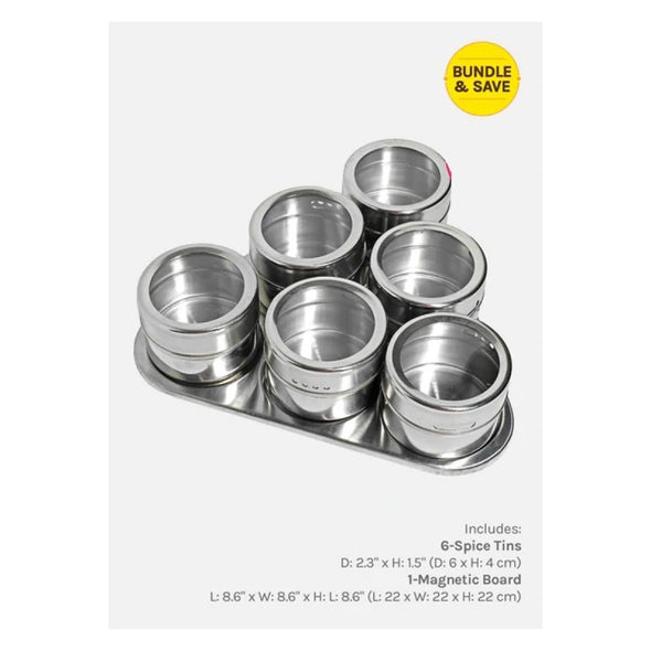 OK - Magnetic Spice Tins (Boîtes à épices magnétiques)