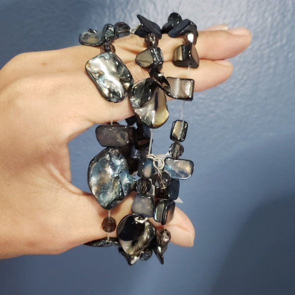 Style & Co - Abalone, 3-Bracelets Set (ensemble de 3 bracelets)