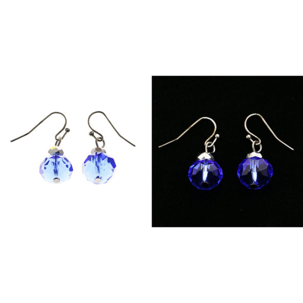 Mixit - Murano Glass Pendant Necklace & Earring Set (Ensemble de collier et de boucles d'oreilles en verre)